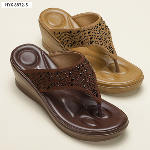 <span class=keywords><strong>Zapatillas</strong></span> <span class=keywords><strong>de</strong></span> <span class=keywords><strong>Ballet</strong></span> para Mujer Haifeini, Transpirables, con Plataforma, Punta Abierta, Decoración <span class=keywords><strong>de</strong></span> Cuentas, para Verano - Product Image 5