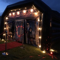 Tente gonflable de discothèque de bar de nuit publicitaire LED bon marché pour fête en plein air