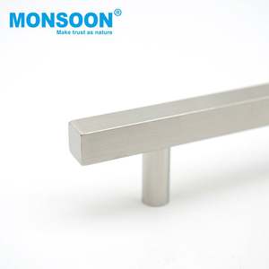 Nouvelle conception de poignées en acier inoxydable en forme de T pour portes intérieures et tiroirs, pour armoires, placards, commodes, armoires de cuisine - Product Image 6