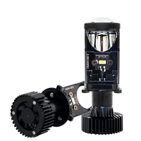Ampoule de phare de projecteur LED miniature Brieyes Y6D H4 50W 8000LM haute puissance, étanche IP68, pour voiture et moto, phare antibrouillard