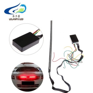 Chất lượng cao 22 inch 5050 48 bóng đèn <span class=keywords><strong>LED</strong></span> RGB xe máy quét Knight Rider Strobe Flash Light Strip + từ xa cho xe đèn <span class=keywords><strong>LED</strong></span> công cụ - Product Image 2