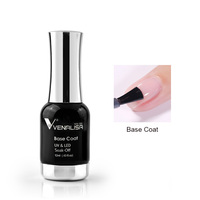 Venalisa Base Coat sans acide à base d'eau, Top Coat sans résidu, Top Coat mat, Top Coat Diamond longue tenue, Top Coat émaillé, Vernis à ongles gel