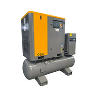 Kompresor Udara Sekrup Vortek Empat-dalam-Satu Tenaga AC Stasioner 230/460V Tangki 500L 22kw 30hp 7/8/10/12bar 16bar Berpendingin Udara Garansi 1 Tahun