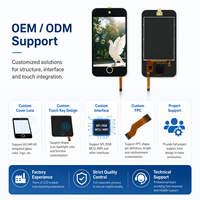 Module d'affichage tactile LCD TFT IPS personnalisé XMSJ 2,8 pouces 240x320 avec écran FPC pour terminal de paiement POS, kit système à structure compacte