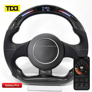 Volant en carbone TDD LED pour Lamborghini Gallardo, échappement en fibre de carbone véritable - Product Image 1