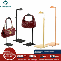 Support d'affichage en acier inoxydable en forme de T, détachable, fourni par le fabricant, support multifonctionnel pour décoration de sacs à suspendre au sol