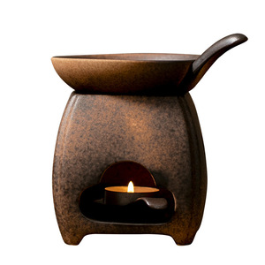 Base calefactora de cerámica para tetera, forma cuadrada, para accesorios de ceremonia del té - Product Image 5