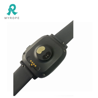 Botón SOS Llamada DE EMERGENCIA Detección de caídas Detección de frecuencia cardíaca Presión arterial 4G Reloj GPS inteligente para niños mayores