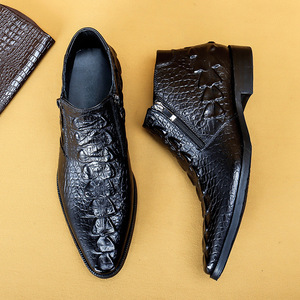 Zapatos Formales de Hombre de Cuero Genuino Británico de Alta Calidad, Diseño de Lujo para Negocios, con Cierre de Cordones, Hechos a Mano - Product Image 4