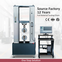 Testeur de traction universel 100 kN 380 V, ensemble complet pour le test des pièces automobiles, des joints soudés et des connexions boulonnées
