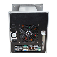 Komputer Desktop All-in-One Berkualitas Tinggi dengan Casing Server Nas *6 Bay HDD untuk Penyimpanan Data CPU J1900 Tersedia