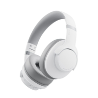 Casque supra-auriculaire ANC -43dB IP65 5.4 avec haut-parleur en titane de 40 mm, entrée AUX 3,5 mm, Type-C, autonomie de 55 h, portée sans fil de 10 m