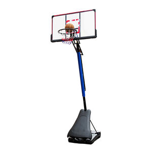 Support de panier de <span class=keywords><strong>basket</strong></span>-ball réglable en acrylique de 10 pieds Portable professionnel à vendre - Product Image 1