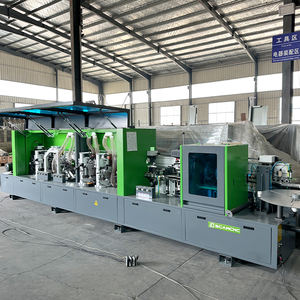 Machine de chantournage automatique robuste pour PVC et MDF, prix usine, pour ligne de production de portes d'armoires en bois avec pré-fraisage - Product Image 4