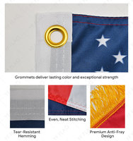 Écharpes de drapeau de la liberté révolutionnaire ukrainienne imprimées numériquement sur mesure en gros, 3x5 pieds, polyester, drapeau d'affichage suspendu, promotionnel