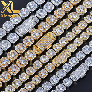 Hip Hop Copper Alloy High End Iced Tennis Cuban <b>Chain</b> Claw Setting 0.3m Plating Anti Non Tarnish Free Fashion <b>Necklaces</b> - Product Image 5