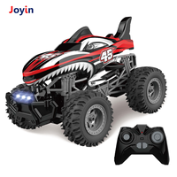 Super rapide RC Monster 1:14 2.4 GHz télécommande camion jouet avec tout-Terrain lumière et musique dinosaure voiture en PVC pour adultes
