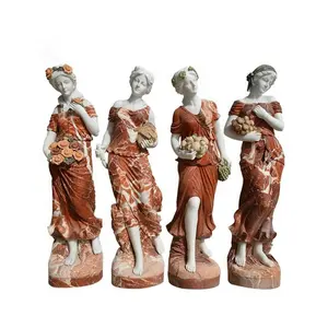 Life Size Beautiful Figure Woman Marble Lady Statue For Garden Decor Suppliers