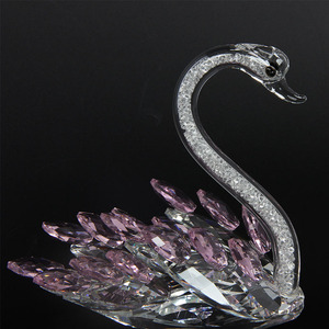 Đẹp cao cấp màu hồng pha lê thiên nga như bạn gái & Vợ & người yêu Quà Tặng & bên trang trí nhà - Product Image 2