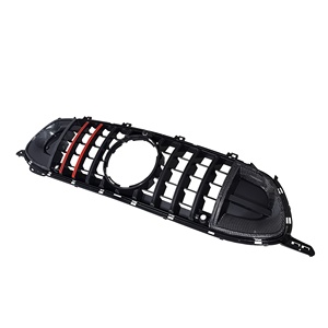 Grille avant en Fiber de carbone Style SPC GT63 B pour <span class=keywords><strong>Mercedes</strong></span> <span class=keywords><strong>Benz</strong></span> <span class=keywords><strong>AMG</strong></span> <span class=keywords><strong>GT63S</strong></span> Grille de pare-chocs avant en Fiber de carbone pour <span class=keywords><strong>AMG</strong></span> GT63 2019-2023 - Product Image 1