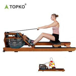 TOPKO-máquina de <span class=keywords><strong>remo</strong></span> plegable, Cardio comercial, gimnasio, marco de madera, <span class=keywords><strong>remo</strong></span>, resistente al agua - Product Image 3