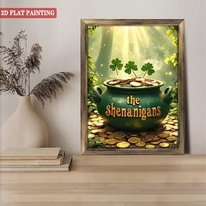 Cuadro en Lienzo con Marco de Madera de 20x30 Pulgadas de un <span class=keywords><strong>Lago</strong></span> en la Montaña al Amanecer - Product Image 5