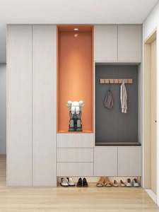 Modern Light Luxury <b>Shoe</b> <b>Storage</b> Cabinet <b>Wooden</b> Solid Wood Eco-friendly Durable Apartment Living Room Home Furniture Custom Size - Product Image 4