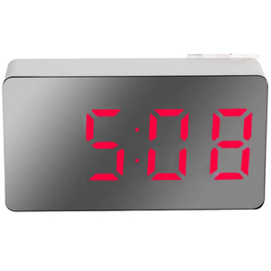 Factory Wholesale Small and Simple <b>LED</b> Digital Desktop Alarm <b>Clock</b> Mirror <b>Led</b> <b>Clock</b> Electronic Table <b>Clock</b> Display Time - Product Image 4