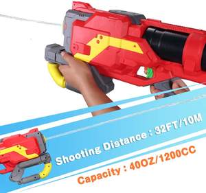 Waterpistool Voor Volwassenen En Kinderen 10 + Grote Capaciteit 1200cc Spuitpistool Met 39ft Bereik - Product Image 5