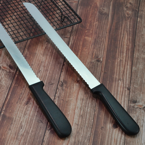 Elementi Essenziali della cucina Baguette Taglierina di Cottura e Pasticceria Utensili Da Taglio PP Maniglia In Acciaio Inox Coltello Da Pane Seghettato - Product Image 5