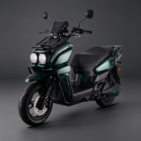 Scooter électrique à moteur central 72V pour adultes, moto électrique autonomie 100km avec démarrage à distance, mode Eco Sport et marche arrière