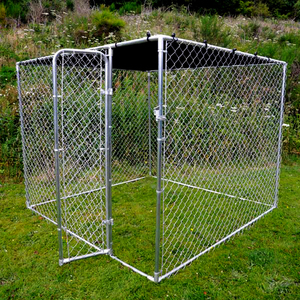 <span class=keywords><strong>Hot</strong></span> Koop Gegalvaniseerd Grote Outdoor Huisdier Kooien Hond Stalen Hek Voor <span class=keywords><strong>Pet</strong></span> - Product Image 4