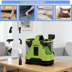 Aspiradora Portátil Personalizada para Sofás y Alfombras, con Agua Caliente y Vapor, para Limpieza en Seco y Húmedo, con Tanque de Líquido, Limpiador de Manchas para Uso Doméstico - Product Image 4