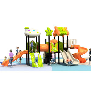 Nuevo estilo patio interior <span class=keywords><strong>Parque</strong></span> de Atracciones equipo de juego <span class=keywords><strong>infantil</strong></span> patio de <span class=keywords><strong>recreo</strong></span> doble diapositiva de tubo - Product Image 3