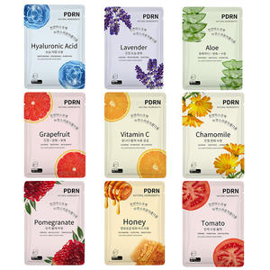 Masque facial en feuille de verre hydratant et nourrissant à l'ADN de saumon, au collagène, à l'acide hyaluronique et à la vitamine C pour une peau de verre - Product Image 1