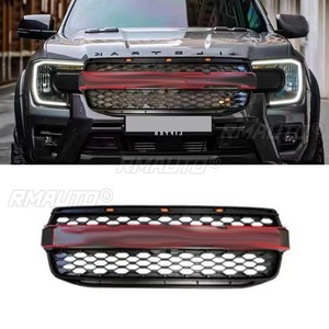 Parrilla Delantera para Auto, Parrilla Deportiva, Kit de Carrocería, Parrilla Delantera Deportiva para Ford RANGER T9 2023, Pieza Exterior - Product Image 4