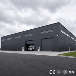 Magazzino con Struttura in Acciaio Rinforzato, Resistente a Vento e Neve Estremi, Struttura Prefabbricata in Metallo Durevole - Product Image 2