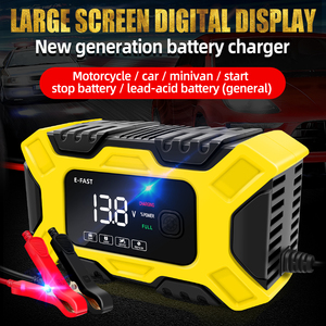 <span class=keywords><strong>Chargeur</strong></span> <span class=keywords><strong>de</strong></span> <span class=keywords><strong>batterie</strong></span> <span class=keywords><strong>de</strong></span> voiture 12V 6A <span class=keywords><strong>pour</strong></span> moto, bateau, marine, batteries SLA GEL AGM, <span class=keywords><strong>chargeur</strong></span> <span class=keywords><strong>de</strong></span> <span class=keywords><strong>batterie</strong></span> au plomb-acide 12V 6A, maintien <span class=keywords><strong>de</strong></span> charge - Product Image 2