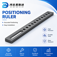 Règle de positionnement en acier Q355 pour table de soudage 3D, barre de localisation de précision, surface nitrurée