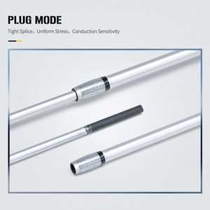 SNEDA Ultralight Silver Armor Spinning Rod Micro Bait Finesse Rod pour Brook Small River Medium pour Perche Carpe Crevettes EVA - Product Image 5