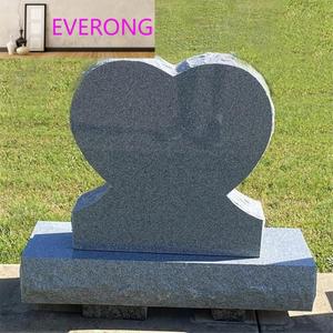 Cadeaux commémoratifs en granit gris pour pierre tombale - Product Image 3