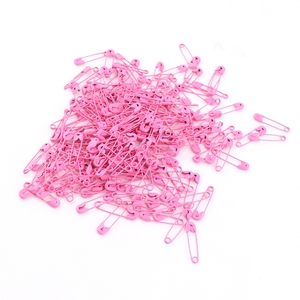 Petit pendentif métallique de couleur rose, <span class=keywords><strong>épingle</strong></span>s de sécurité, vente en gros, 50 pièces, 22mm, rose - Product Image 6