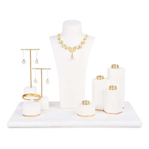 JINSKY Jewelry Store Props Set Maniquí Soporte de exhibición para pulsera Collar Anillo Pendiente Joyería - Product Image 2