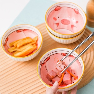 Minestra creativa della <span class=keywords><strong>ciotola</strong></span> di ramen delle stoviglie dei bambini della <span class=keywords><strong>ciotola</strong></span> di riso della <span class=keywords><strong>ciotola</strong></span> di riso della famiglia animale giapponese sveglia del fumetto - Product Image 4
