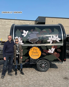 OEM New Design Small Size Fully Equipment Kitchen Trailer Cookie Ice Cart Breakfast Food Truck - Product Image 4