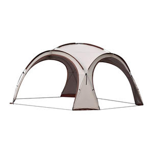 Tienda de cúpula de goma negra de una sola capa para acampar al aire libre Oxford, sombrilla para ahorrar espacio, tienda de bolas a prueba de lluvia para pasar la noche, 2025 - Product Image 3