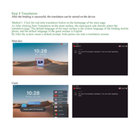 Traducteur vocal intelligent à double écran de 10 pouces, appareil de traduction portable multilingue, traducteur intelligent à double écran