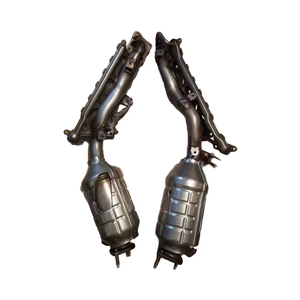 محول حفاز من الفولاذ المقاوم للصدأ لسيارة تويوتا لاند كروزر V8 2014 يورو 2 <span class=keywords><strong>3</strong></span> 4 5 مع السيراميك الأيسر والأيمن - Product Image 3