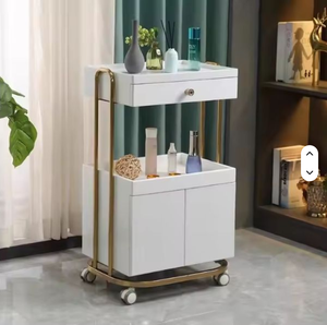 Rolling Beauty Salon Trolley Luxury Design <b>Tool</b> <b>Cart</b> Trolley Manicure Modern Organizer Carrito Con Ruedas Salon Furniture - Product Image 5