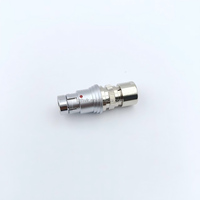 Conector Impermeable de Desconexión Rápida Serie F - Conector Enchufable Resistente a Impactos, Impermeable y Hermético de 1.5F/AF19 Pines para Aviación